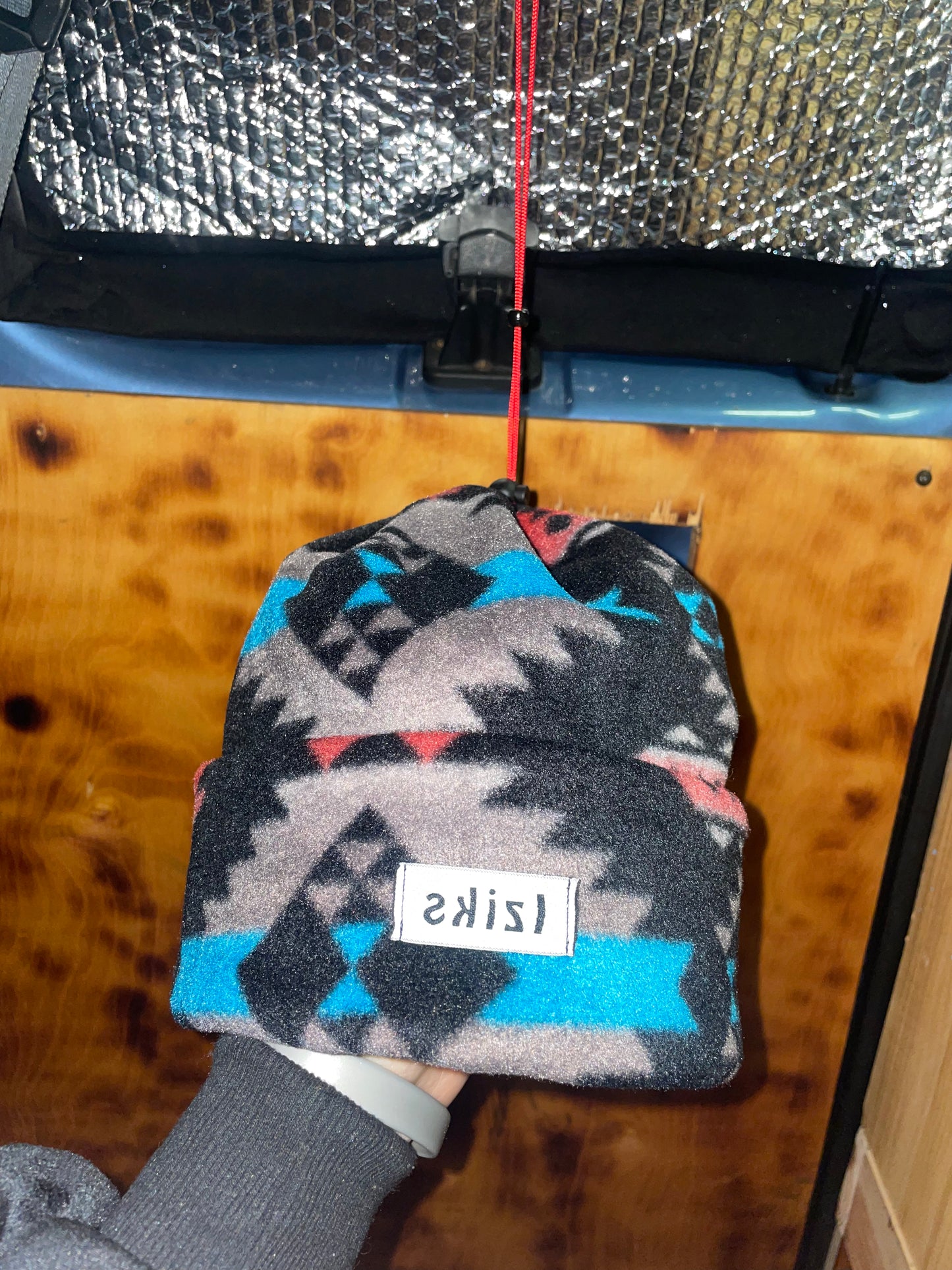 Native American Pattern Fleece Beanie