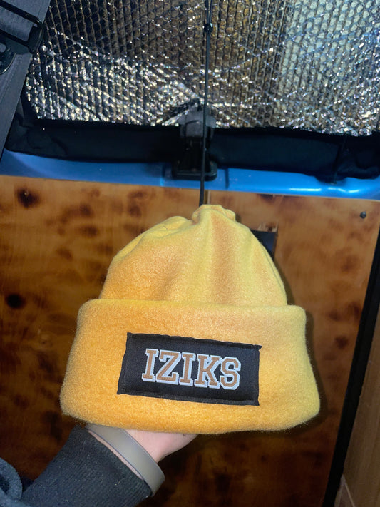 Mustard Fleece Beanie