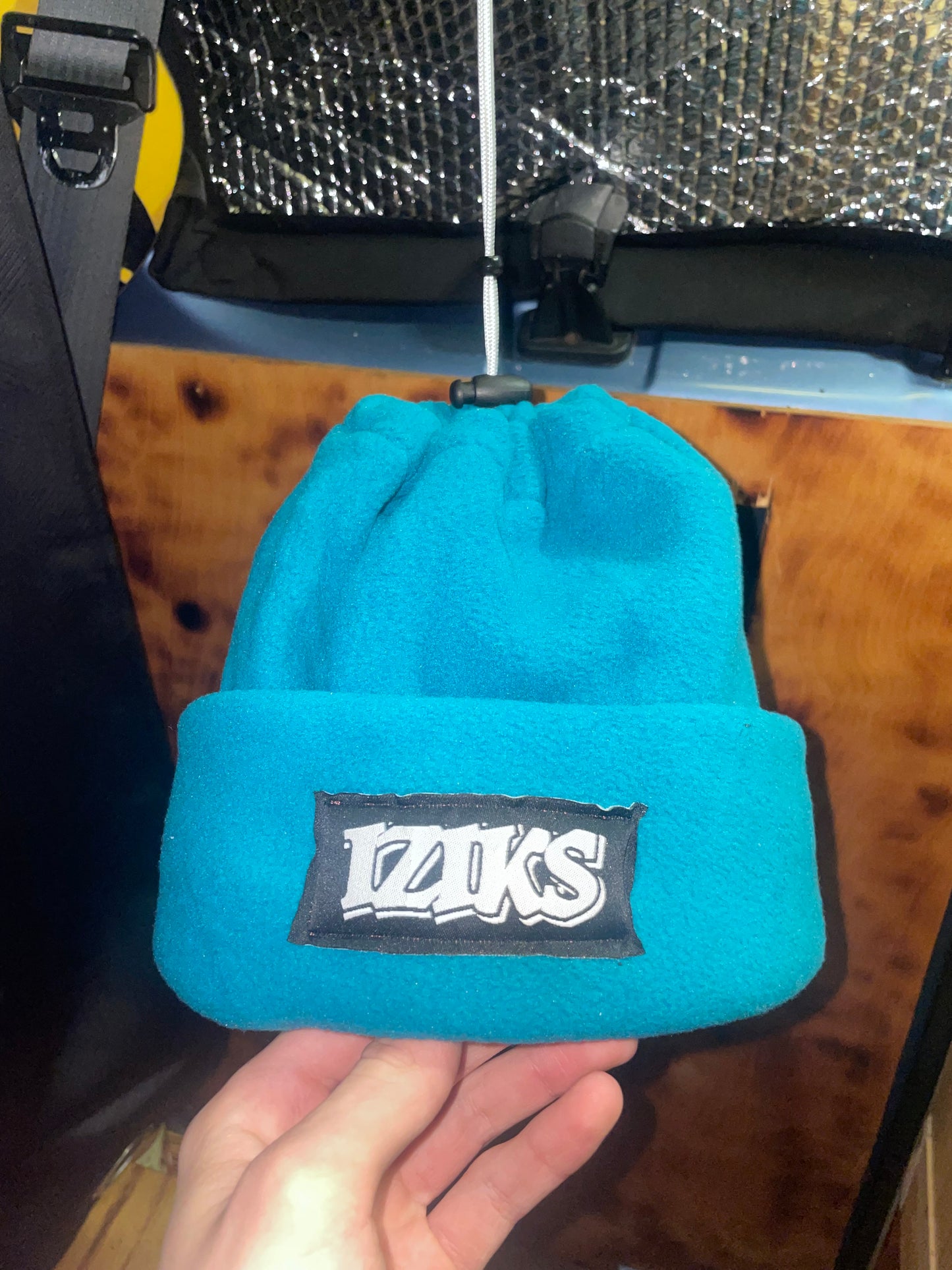 Cerulean Fleece Beanie